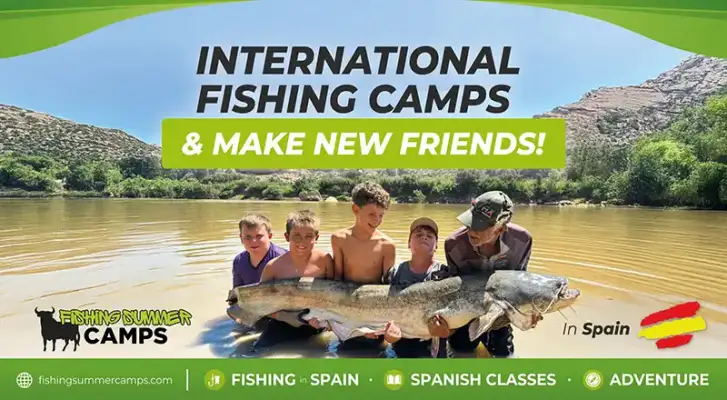 Colonies et stages de pêche en Espagne pour enfants et adolescents - Colonies de pêche pour enfants et adolescents